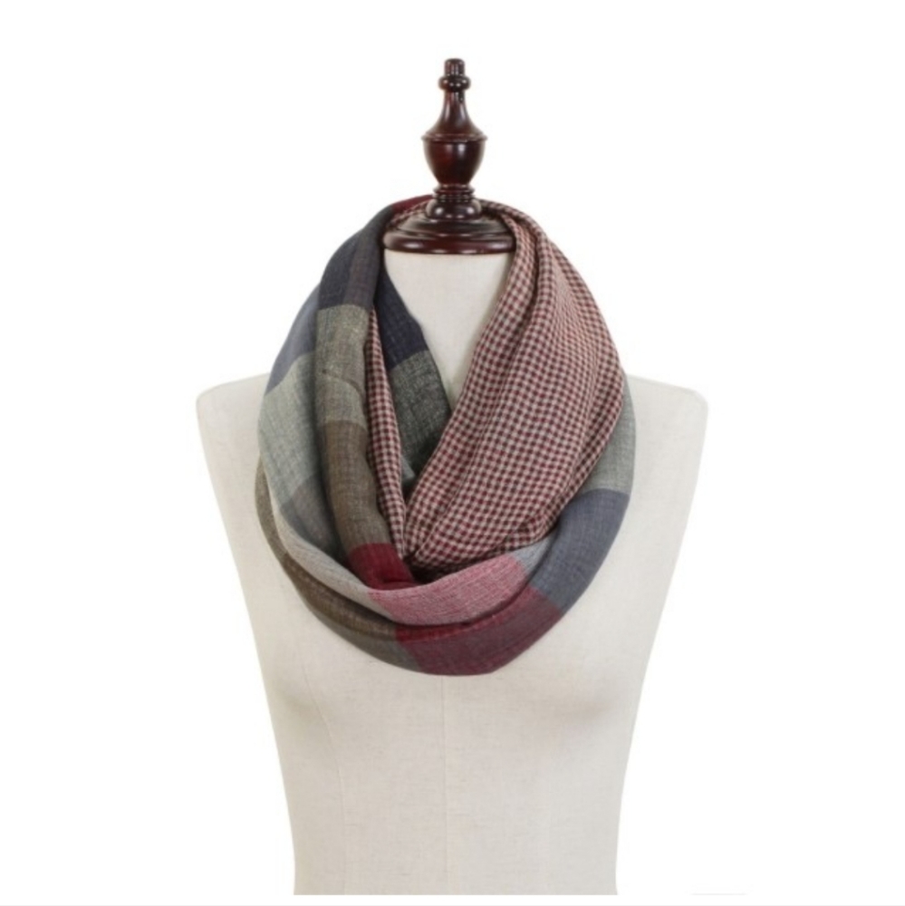 L.I.B Infinity Mixed Pattern Scarf